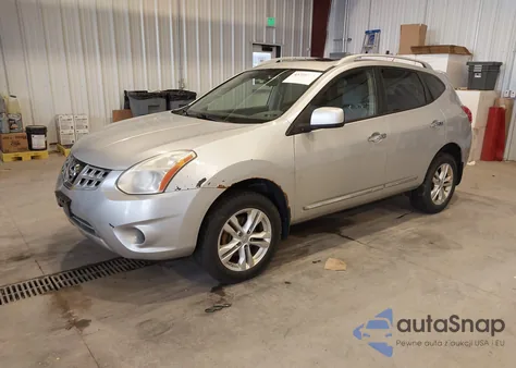 2012 Nissan Rogue Sv z USA, uszkodzony, nr VIN JN8AS5MV1CW717983